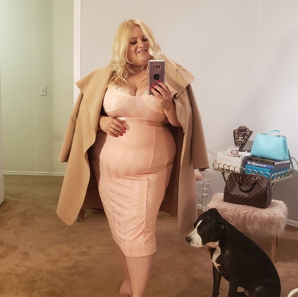 Light pink dress